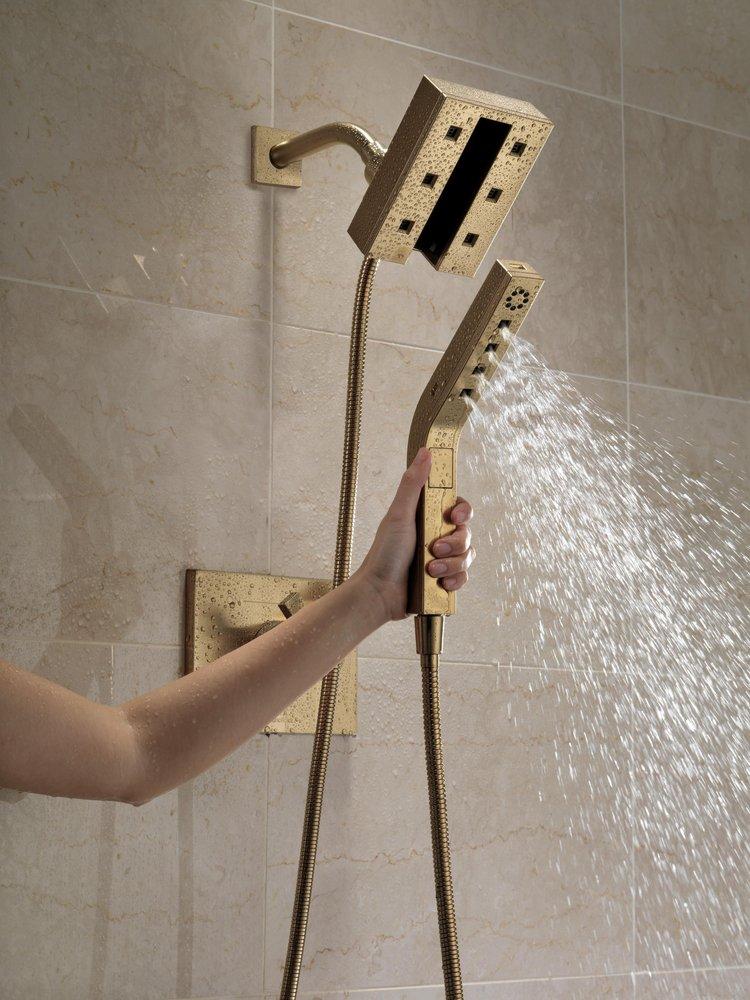 Delta Faucet Brilliance Champagne Bronze Two Handle Bathtub & Shower Faucet (Trim Only) 