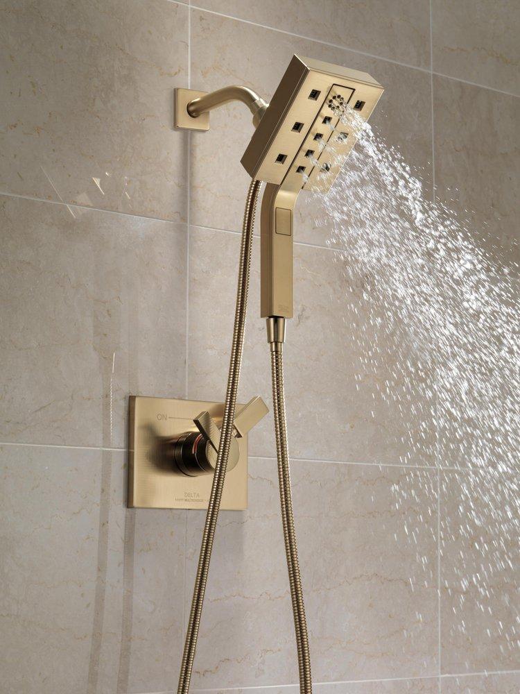 Delta Faucet Brilliance Champagne Bronze Two Handle Bathtub & Shower Faucet (Trim Only) 