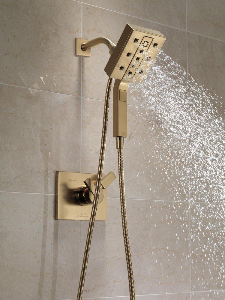 Delta Faucet Brilliance Champagne Bronze Two Handle Bathtub & Shower Faucet (Trim Only) 