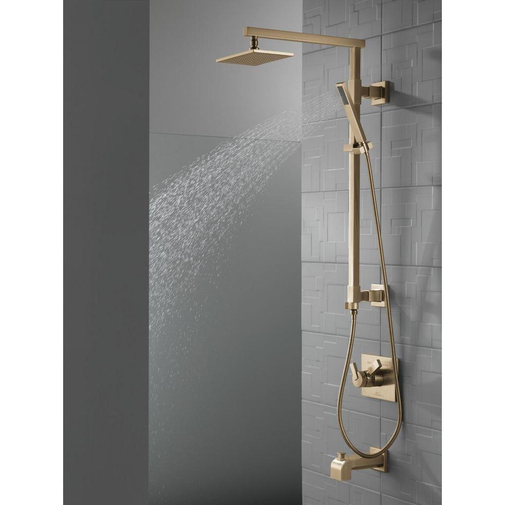 Delta Faucet Brilliance Champagne Bronze Two Handle Bathtub & Shower Faucet (Trim Only) 