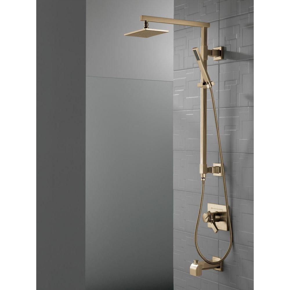 Delta Faucet Brilliance Champagne Bronze Two Handle Bathtub & Shower Faucet (Trim Only) 