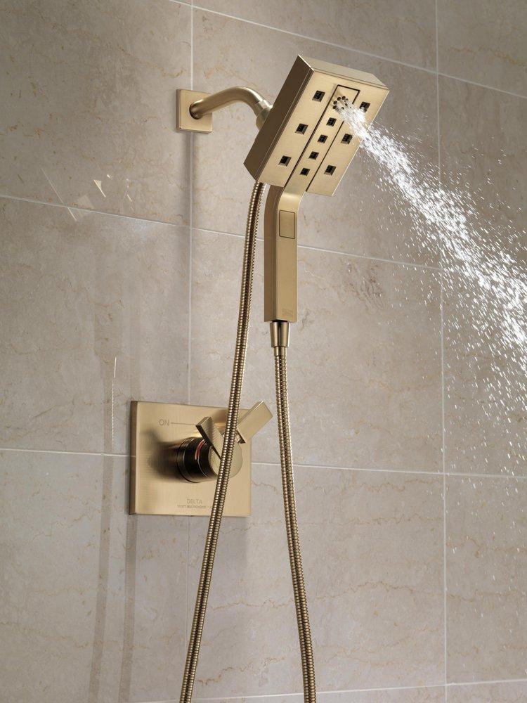 Delta Faucet Brilliance Champagne Bronze Two Handle Bathtub & Shower Faucet (Trim Only) 