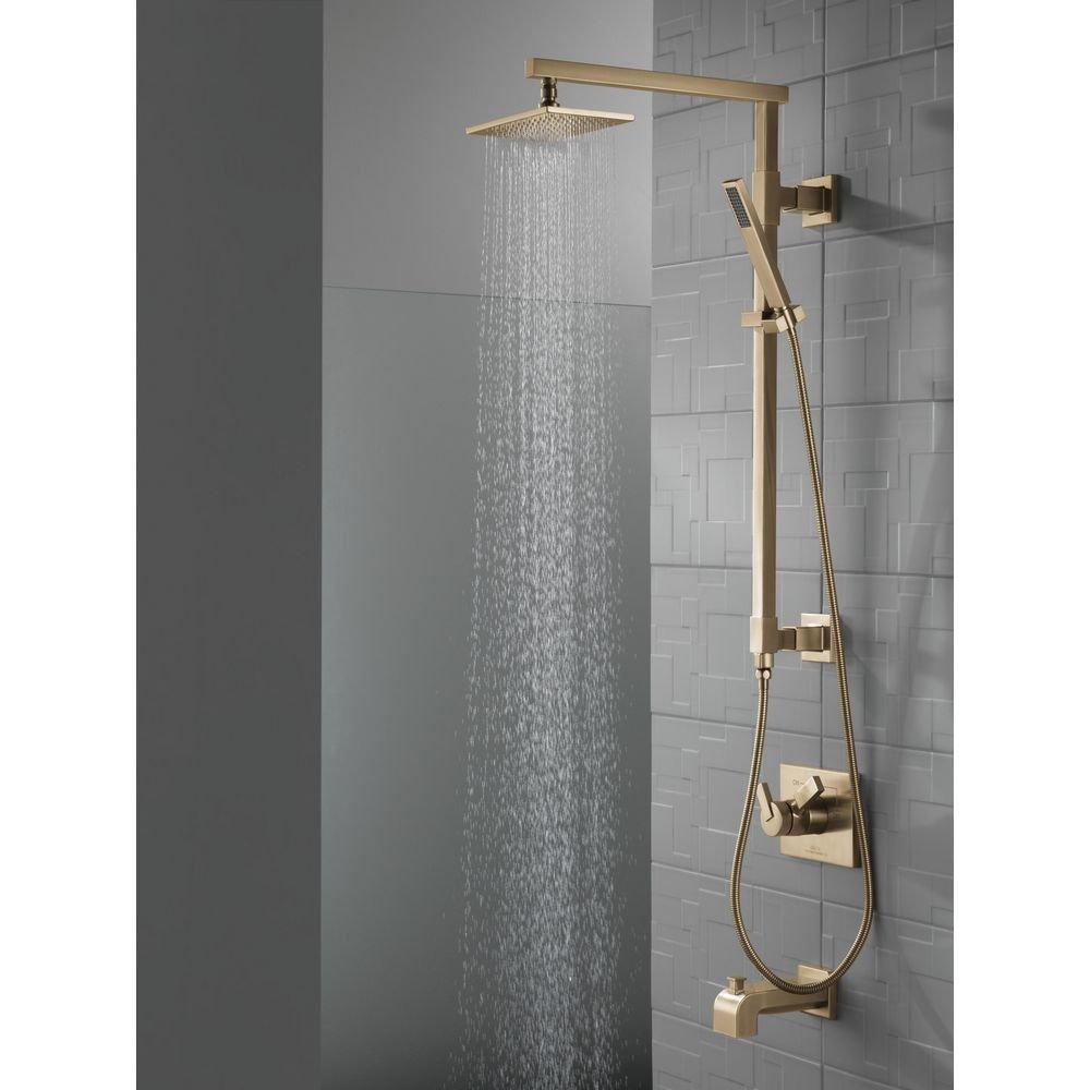 Delta Faucet Brilliance Champagne Bronze Two Handle Bathtub & Shower Faucet (Trim Only) 