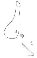 *CVR* SGL MTL LEV HDL KIT 