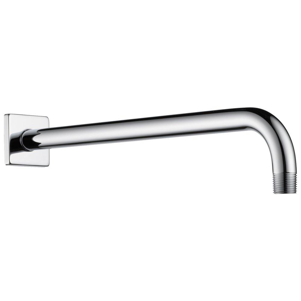 Brizo Chrome 1/2 x 16 in. NPT Solid Brass Shower Arm and Flange 