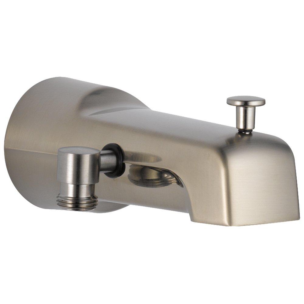 Delta Faucet Brilliance&reg; Stainless 1/2 x 6-1/2 in. IPS Zinc Tub Spout 