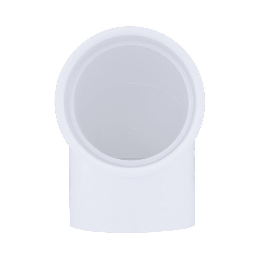 White PVC Schedule 40 90&deg; Elbow 