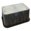 Turf Irrigation Box with Cover in Black|Green