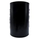 Black No Hub Cast Iron Sanitary Tee 