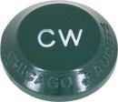 Chicago Faucets Dark Green COLD Water Button 