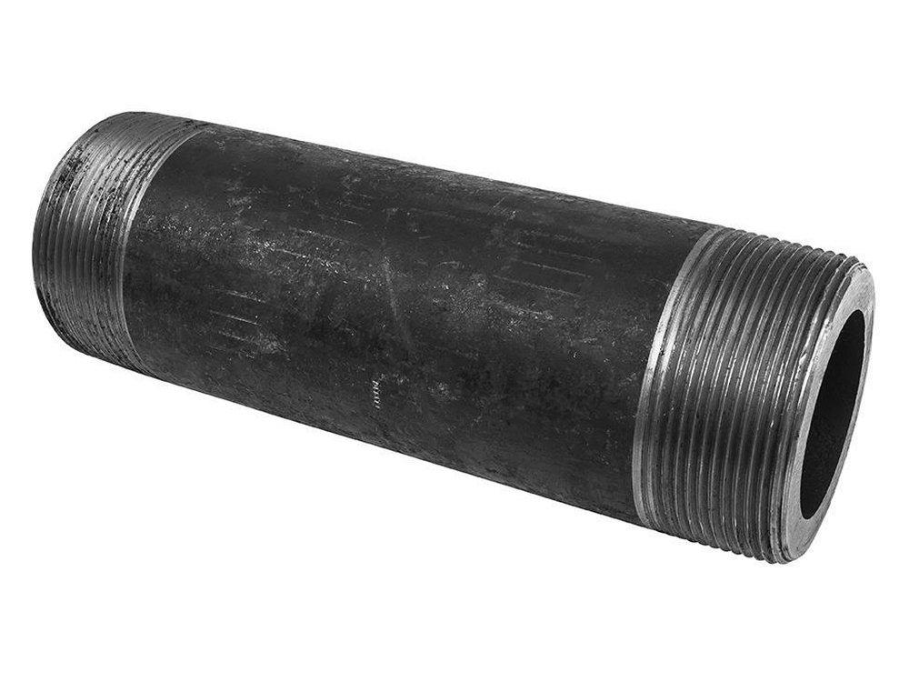 1/2 in. Plain End Schedule 160 Domestic Black Carbon Steel Nipple 