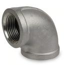 1 in. 3000# SS 304L Threaded 90 Elbow Stainless Steel