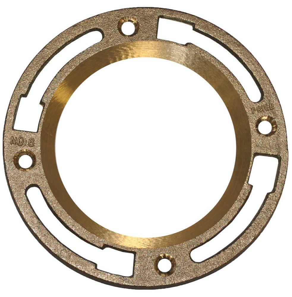 PRIER Products Brass 4 x 3/8 in. Closet Flange 