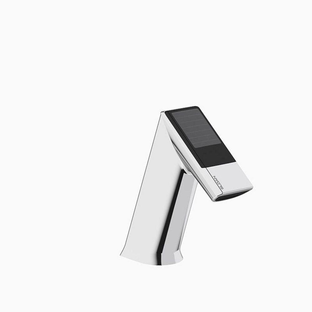 Sloan Polished Chrome 0.5 gpm 1-Hole Solar Infrared Sensor Faucet with Integral Spout Mixer 