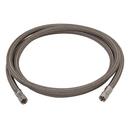 BrassCraft Silver 1/4 in. Braided Polymer Ice Maker Flexible Water Connector 