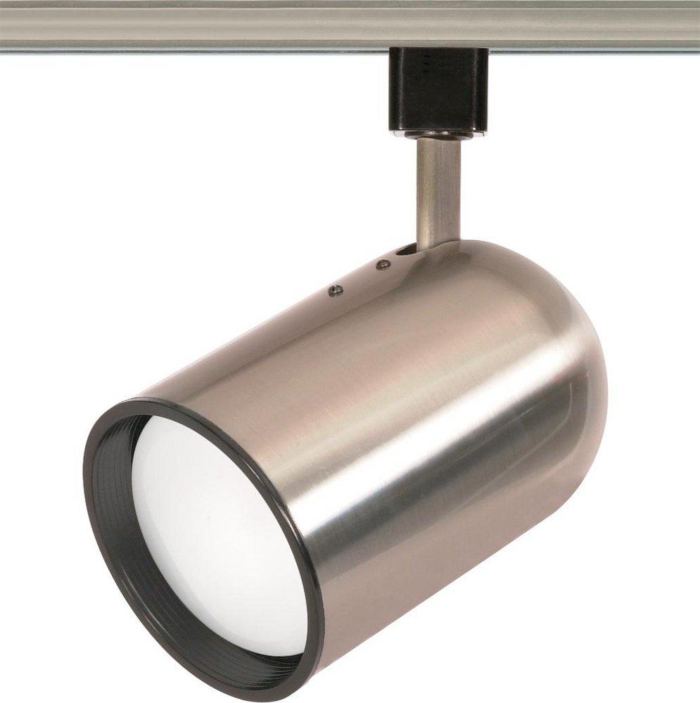 NUVO Brushed Nickel 7 x 4-1/2 in. 1-Light 75W Track Light Head 