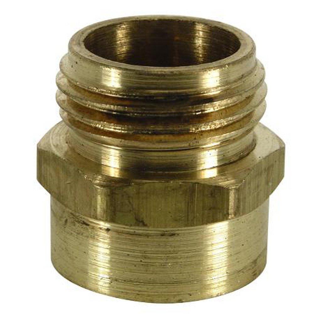 BrassCraft Brass 3/4 x 3/4 in. FIP x MHT Brass Hose Adapter 