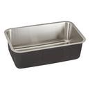 Signature Hardware Brushed Stainless Steel 29-3/4 x 18 in. No Hole Stainless Steel Single Bowl Undermount Kitchen Sink 