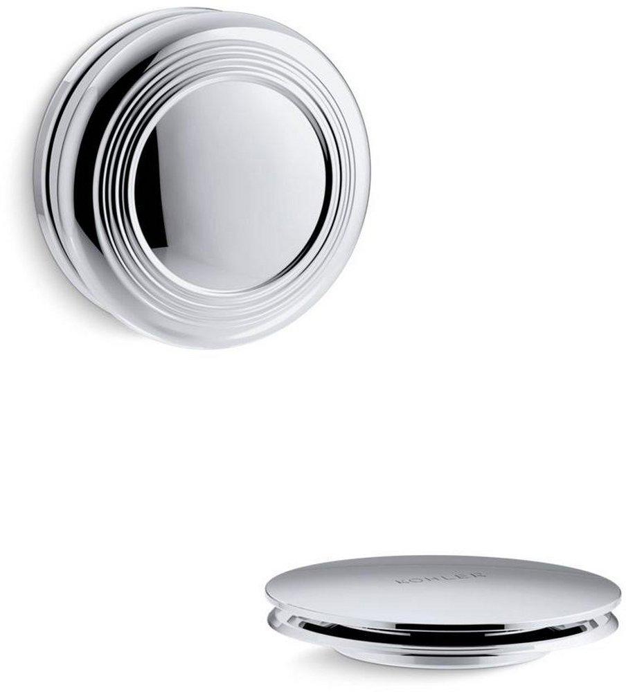 KOHLER Polished Chrome Cable Bath Drain Trim 