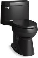 1.28 gpf Elongated One Piece Toilet with Left-Hand Trip Lever in Black Black™