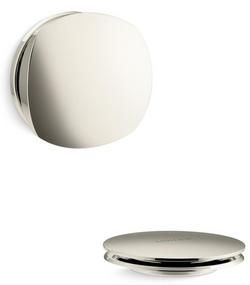 3-1/8 in. Metal Drain and Overflow Trim Kit in Vibrant&reg; Polished Nickel