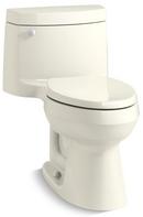 1.28 gpf Elongated One Piece Toilet with Left-Hand Trip Lever in Biscuit