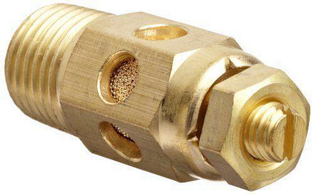 Max-Air Technology Speed Control Muffler NPT Brass 