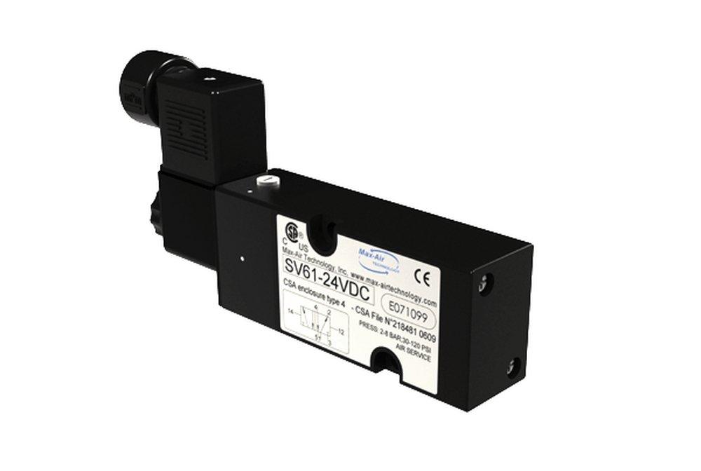 Max-Air Technology 24 V Solenoid VALVE; 4-WAY; NEMA 4/4 *Z 