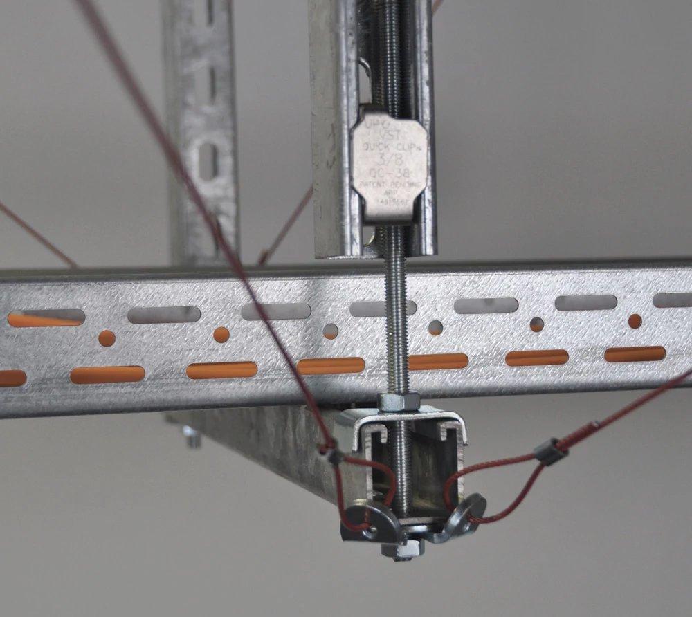 nVent CADDY Grey Steel Clip 