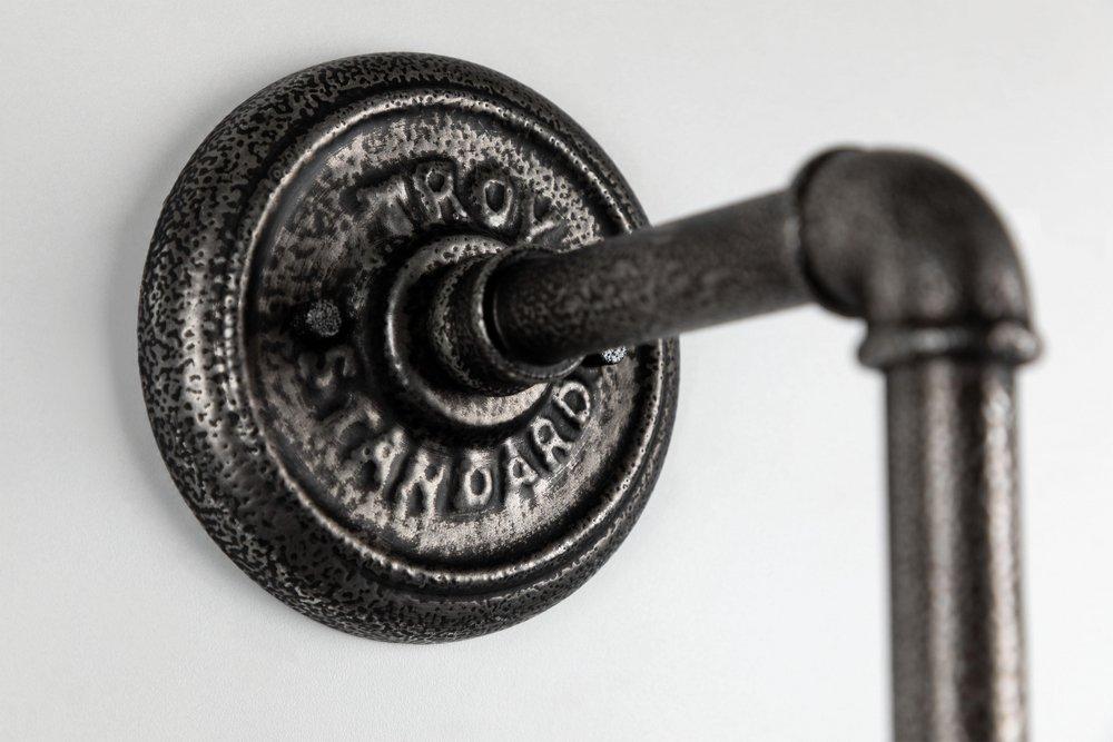 Troy-CSL Lighting Old Silver 100 W 12-1/2 in. 1-Light Medium Wall Sconce 