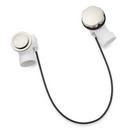 Signature Hardware Brushed Nickel 22 in. PVC Cable Drain 