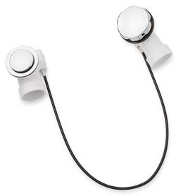 22 in. PVC Cable Drain in Chrome