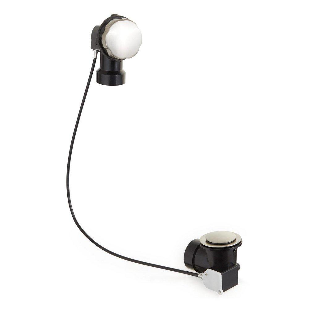 Signature Hardware Brushed Nickel 22 in. ABS Cable Drain 