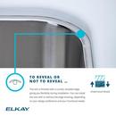 Elkay Lustrous Satin 23-1/2 x 18-1/4 in. No Hole Stainless Steel Single Bowl Undermount Kitchen Sink 