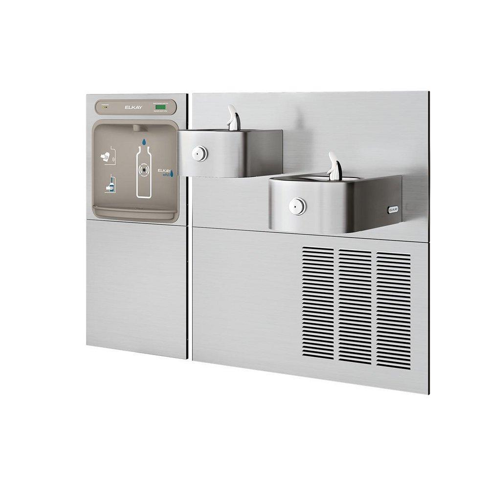 Elkay Stainless Steel Stainless Steel Indoor Bottle Filling Station 