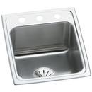 17 x 22 in. 3 Hole Stainless Steel Single Bowl Drop-in Kitchen Sink in Lustrous Satin