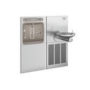 Elkay Stainless Steel In-Wall Filling Station with Single SwirlFlo Refrigerated Fountain 