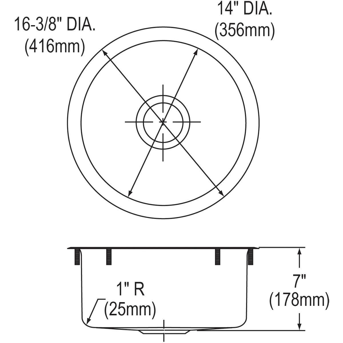 Elkay Lustrous Satin *CVR* UC BOWL CUNI 