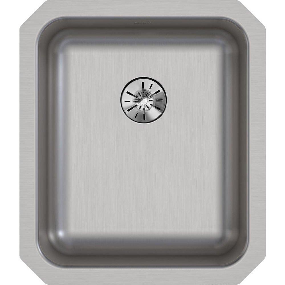Elkay Lustrous Satin 16 x 18-1/2 in. Undermount Stainless Steel Bar Sink 