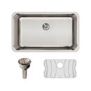 Elkay Lustertone 30-1/2 x 18-1/2 in. No Hole Stainless Steel Single Bowl Undermount Kitchen Sink 