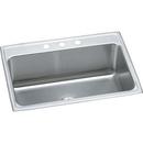 Elkay Lustrous Satin 31 x 22 in. Stainless Steel Single Bowl Drop-in Kitchen Sink in Lustrous Satin 