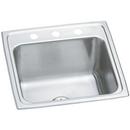 Elkay Lustrous Highlighted Satin 19-1/2 x 19 in. Drop-in Laundry Sink 