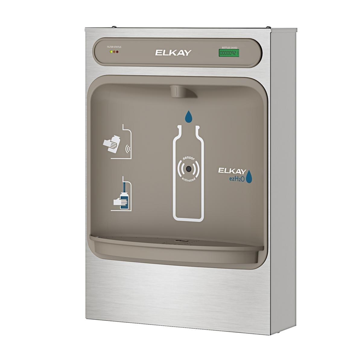 Elkay Stainless Steel Stainless Steel Indoor Bottle Filling Station 