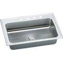 2-Hole 1-Bowl Self-rimming or Drop-in Kitchen Sink in Lustertone