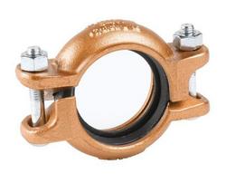 2-1/2 in. Copper Colored Alkyd Enamel Sweat Rigid Coupling