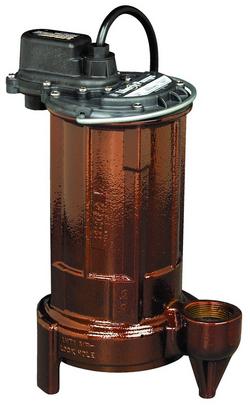 3/4 HP 115V Cast Iron Submersible Sump Pump with 25 ft. Cord