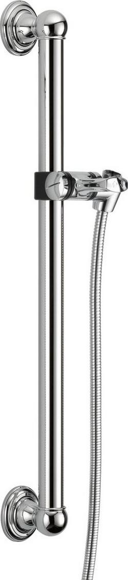 26-3/4 in. Shower Rail in Chrome