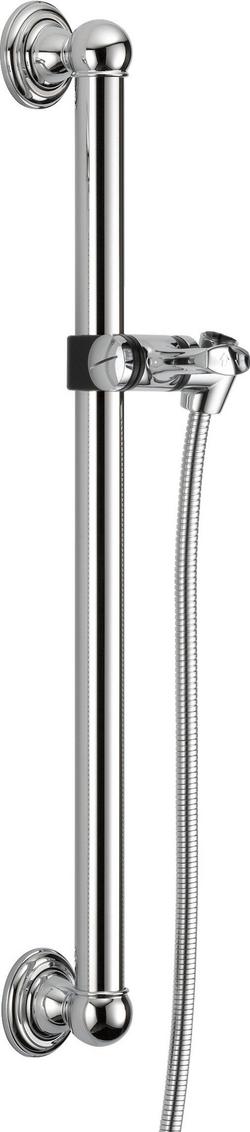 26-3/4 in. Shower Rail in Chrome