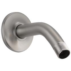 6 in. Shower Arm and Flange in Brilliance&#174; Stainless