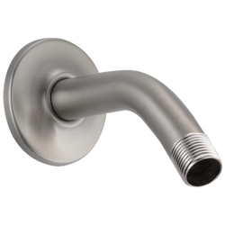 6 in. Shower Arm and Flange in Brilliance® Stainless